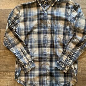 Saddlebred Black and Tan Plaid Shirt